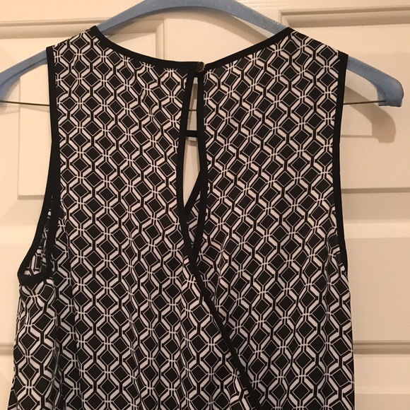 Laundry by Shelli Segal romper black/white/blue - Picture 6 of 6